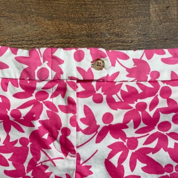 Women's J. Crew Stretch Flat Front Chino Shorts size 0 - Picture 2 of 5